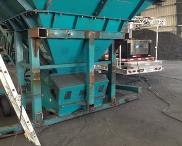 hopper feeder and conveyor alterations