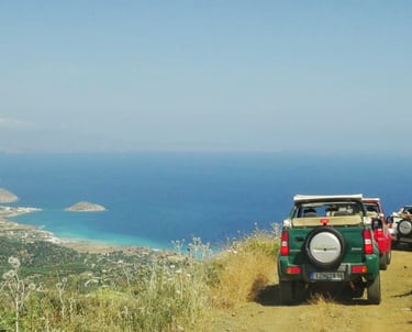 Jeep safari Ierapetra Sud Est de la Crète