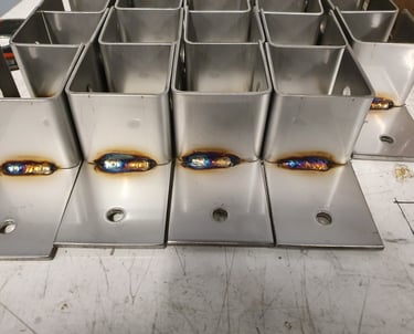 stainless steel metal fabrication production 