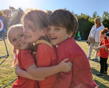 Squirrels enjoying some outdoor activities full of smiles in Allerton