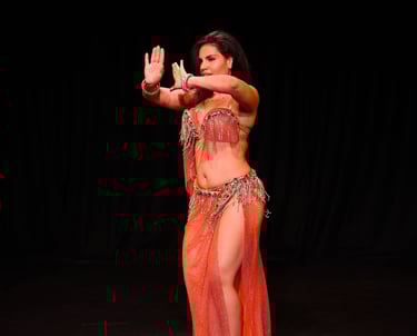 Flavia London Belly Dancer Restaurants