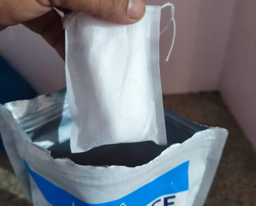 Acessório de sílica gel reutilizável para caixas de armazenamento
