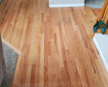 Beautiful Wood Floor Cleaning w/ King Organic Clean