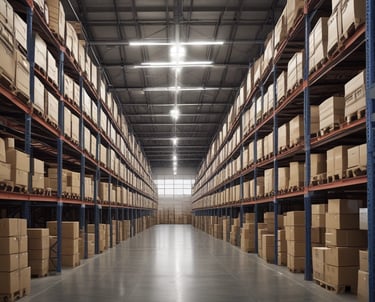 A large cargo truck loaded with containers ready for transport.