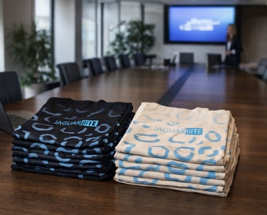 Tote bags corporativas personalizadas al por mayor para empresas, con diseño serigrafiado.