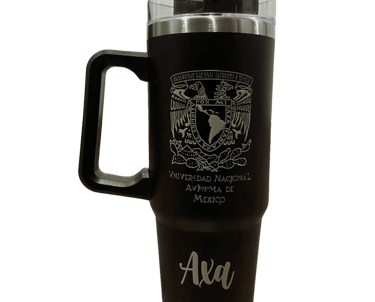 Vaso personalizado para equipo deportivo de la prepa 1 UNAM