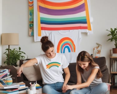 Equipo de Detalle Digital elaborando productos personalizados en sus inicios