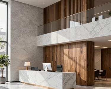 Elegant minimalistic graphic symbolizing the three core pillars of patrimonial strategy.