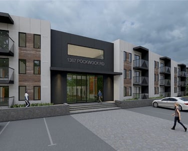 Font View of Lifestyle Enclave which is a residential building under Plexus Development Group