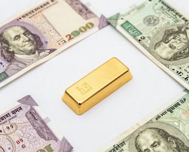 A courtroom scene with a confident lawyer presenting a case.