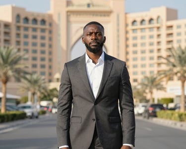 woman in black blazer with brown hair