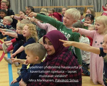 Taikuri päiväkotiin