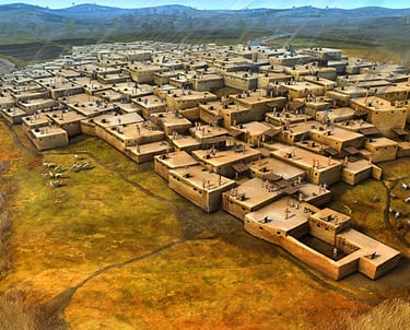 catalhoyuk metropolis from neolithic era