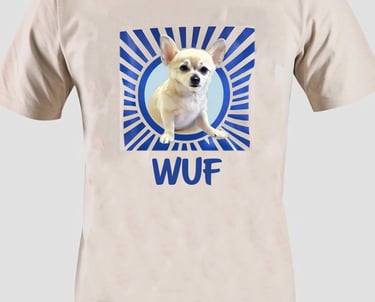 Chihuahua Wuf T-shirt