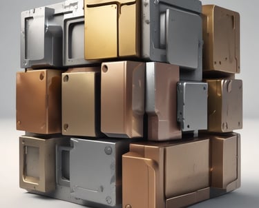 Technician assembling a complex mechanical assembly in a bright workshop.