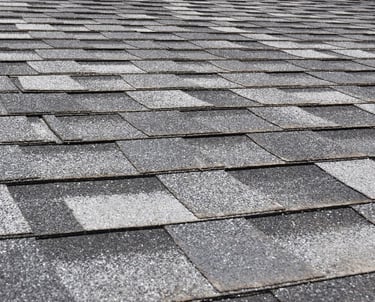 Asphalt shingle roof installed by Robert Hodges Roofing for a residential home in Louisville KY