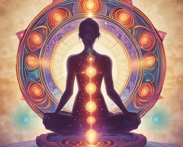 Hands gently hovering over a calm person receiving Reiki energy healing.