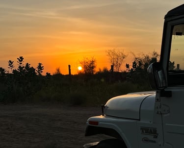 Authentic village safari in Rajasthan 4x4 off roading jeep tour by RB Tour and Travels