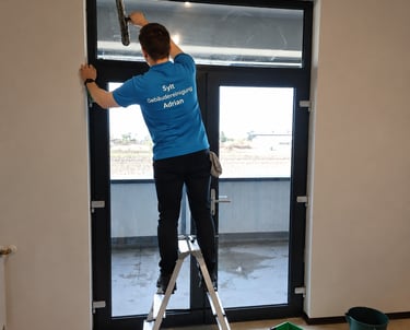 Professionelle Fensterreinigung auf Sylt durch Sylt Gebäudereinigung Adrian