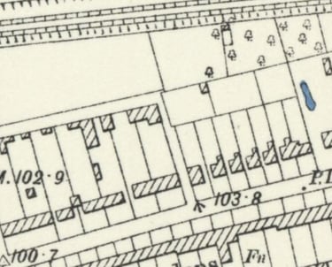 extract from an historic ordnance survey map