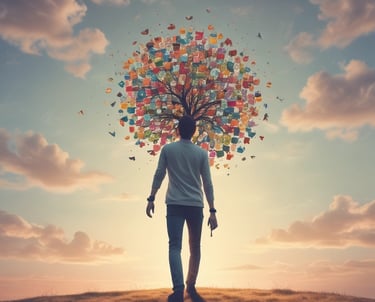 black blue and yellow textile