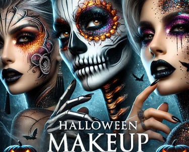 maquillaje halloween 2024 