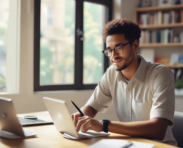 black blue and yellow textile