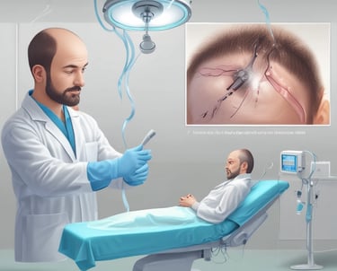 A sleek horizontal timeline graphic with four numbered steps on a dark background.