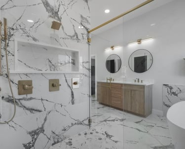 beautiful custom home construction