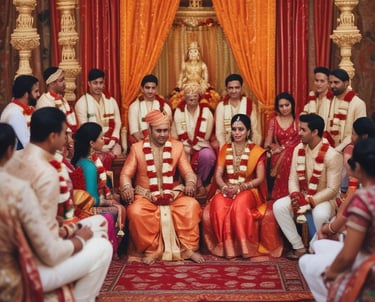A joyful Indian couple smiling together in a sunlit park, symbolizing new beginnings.
