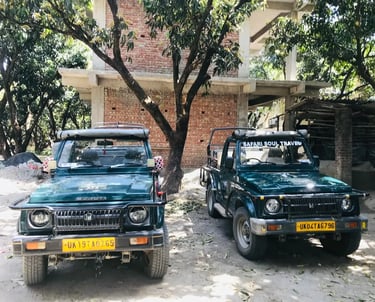 Jeep Safari for Jim Corbett