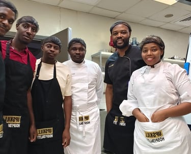 Upskill trained chefs ready for professional kitchens