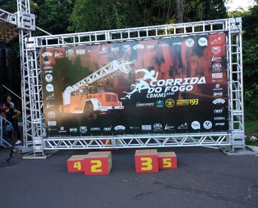 Acompanhamento da Espaço Sekitsui durante a Corrida do Fogo 2021, promovendo bem-estar e desempenho 