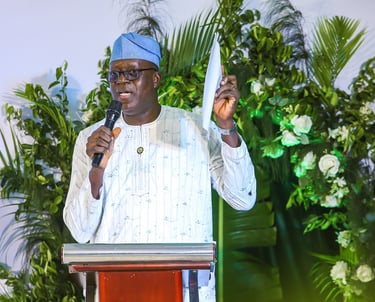 The representative for the Commisioner of Agriculture and Food Systems Lagos State