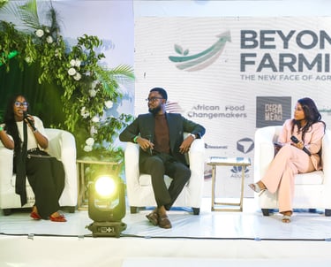 Michelle Aduro, Kolapo Adeniji and Chy Nwakanma