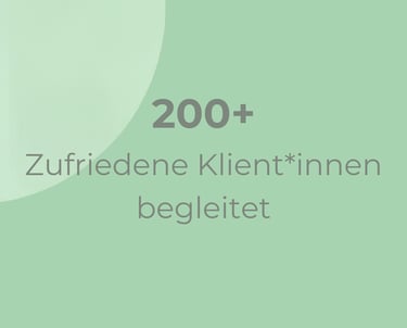 200 zufriedene Klient*innen 