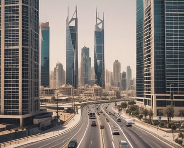 a man and woman shaking hands in a conference room