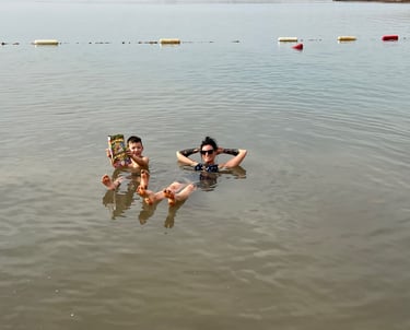 floating dead sea jordan