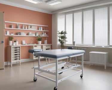 Photo of a modern living room renovation with fresh paint and new flooring.