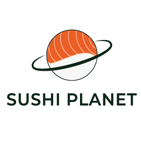 Sushi Planet - logo principale représentant un sushi en forme de planète
