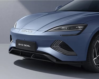 BYD Seal Gresik sesi foto outdoor – sedan listrik premium