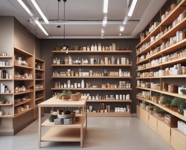 Modern salon interior with elegant styling chairs and bright mirrors.