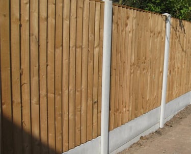 Example of fence panels made by Pillar to Post