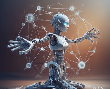 Close-up of hands pointing at charts and graphs on a laptop screen during a business meeting.