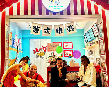 Friends at Aveiro Macau