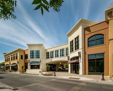 Modern commercial building exterior Auckland