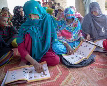 Adult Literacy and Numeracy Centre in Pishin, Balochistan