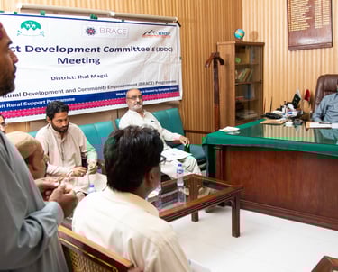 Joint District Development Committee (JDDC), Jhal Magsi, Balochistan