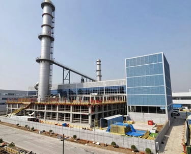 A dark room with lots of machines and lights