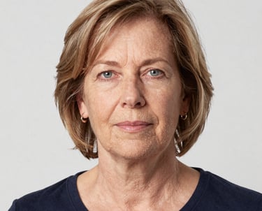 woman smiling wearing denim jacket